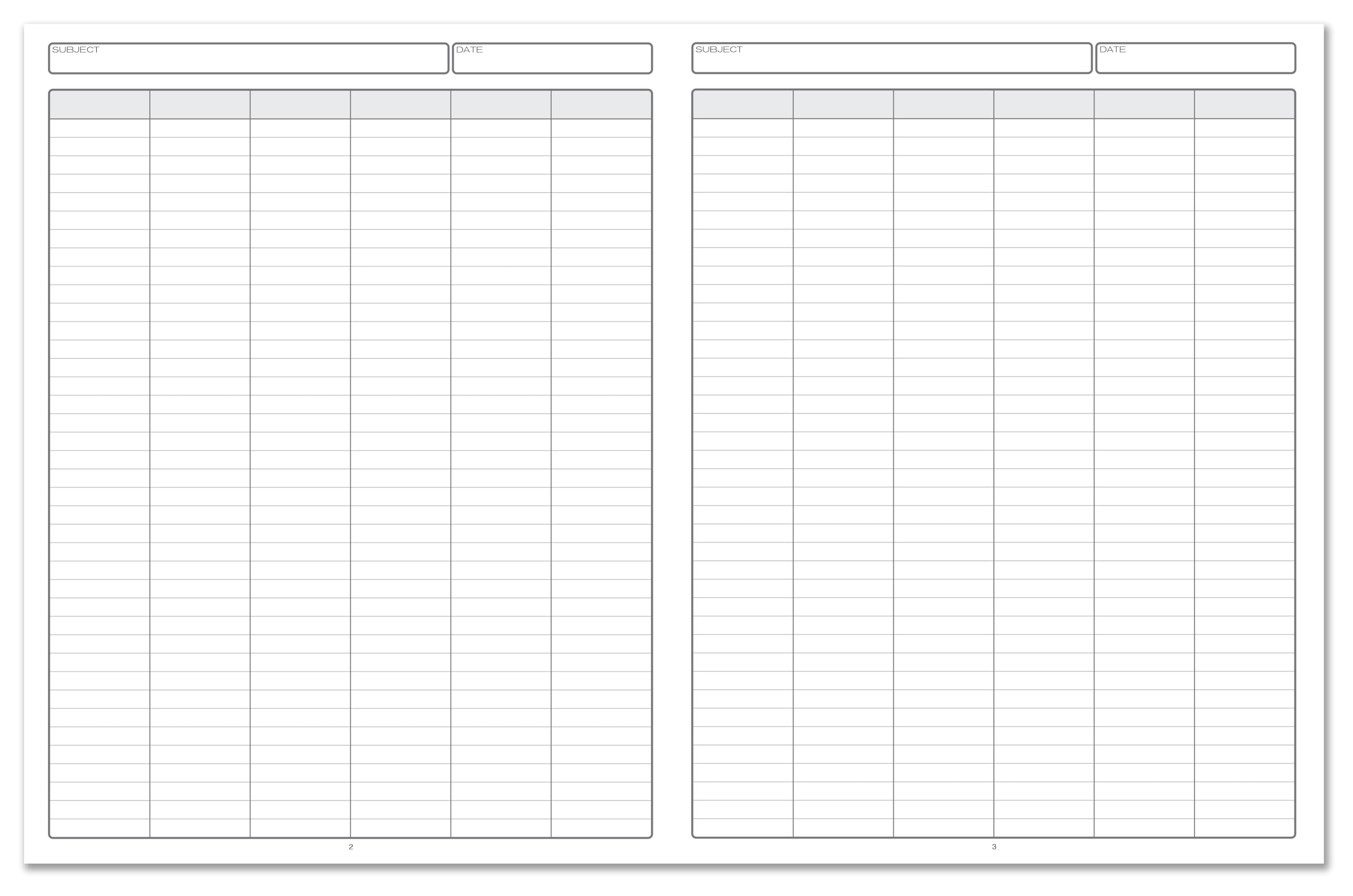 QUATATION 12冊 Amazon.com : BookFactory 12 Column Book/Hardbound Columnar